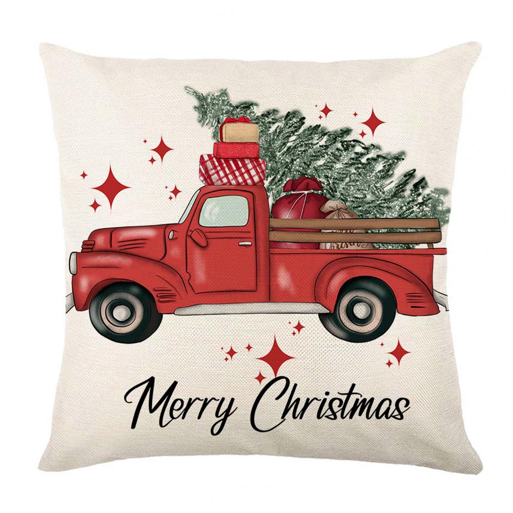 С Рождеством украшение для дома Рождественская наволочка Рождественское украшение наволочка Natal Navidad Новогодний подарок 2022 45x45 см