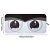 Funny Big Eye Foldable Thickened Car Windshield Sun Shade Window Sun Screen for Sedan SUV Pickup RV Van Trailer Vehicle InteriorWindshield Sunshades