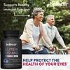 Lutein capsules contain 40mg lutein and 6mg zeaxanthin helping to relieve eye fatigue protect vision and eye health120 capsules