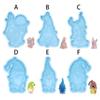 Candy Chocolate Silicone Moulds Christmas Keychain Molds Garden Elves Mold Jewelry Making Tool