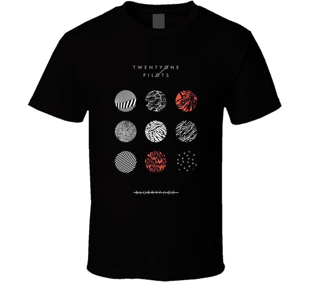 Twenty One Pilots Blurryface Music Fan T Shirt Mens Womens Tees Top