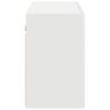 Bathroom Wall Cabinet White 100 x 25 x 40 cm Particleboard