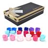 Soap Flower 18pcs Colorful Artificial Rose Flower for Christmas Mother"s Day Gifts Weddings