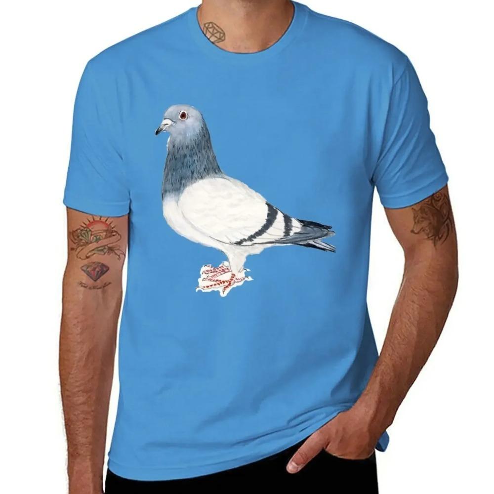 Футболка Pigeon новое издание корейская мода футболки для мужчин