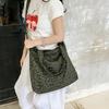 Large Capacity Fashion Bag Leopard Print Handbag 2025 Autumn New Tote Commuter Bag Simple Foreign Shoulder Bag