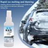 Window Deicer Spray Snow Melting Spray Snow Removal Liquid For Morning Commutes Before Trips Roadside Assistance Winter