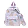 Cartoon Bear Polyester Kids Backpack With Lightweight Design For School