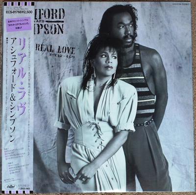 Виниловая пластинка ASHFORD & SIMPSON - Real Love ECS81768 CAPITOL 1986 Япония Соул/Фанк Б/У