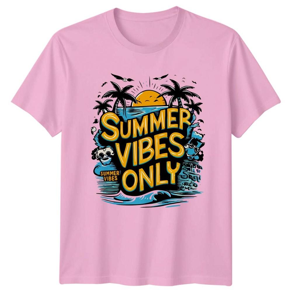 Summer Vibes Only TShirt Beach Travel Gift For Him And Her