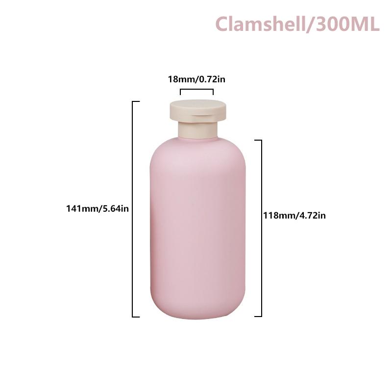 Пустой пластиковый флакон для шампуня с дозатором, флаконы для косметики класса люкс, многоразовые бутылки с дозатором из полипропилена, ящик для хранения в ванной комнате