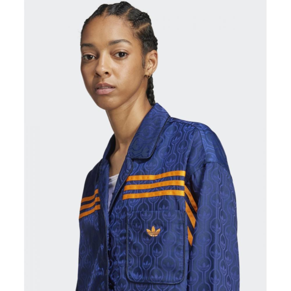 Adidas Рубашка 70-х годов, синяя Jn7660