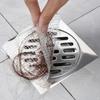 Anti-blocking Filter Screen Disposable Floor Drain Sticker Hair Catcher Drain Stopper Cover Kitchen Bathroom Accessories
