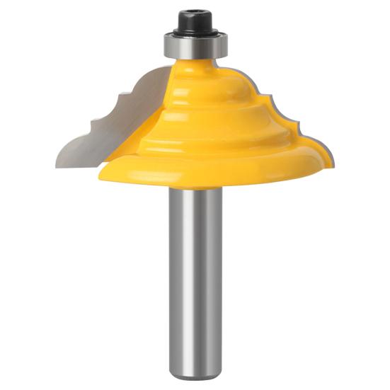 Литая фреза, износостойкая, высокая точность, термостойкая, хвостовик 8 мм, фреза для кромки двери шкафа, деревообработка