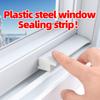 [1 Roll Z-Shaped Strip] Windproof Soundproof 1 Roll Z-Shaped Plastic Window Sealing Strip | Easy Install,Durable Door and Window Seal,Sound Insulation