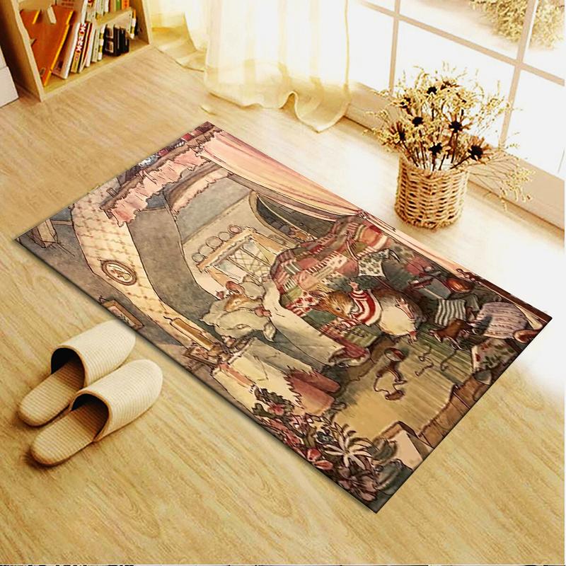 Brambly Hedge Carpet Rug For Living Room Bedroom Home Sofa Decorationkids Play Nonslip Floor Mat