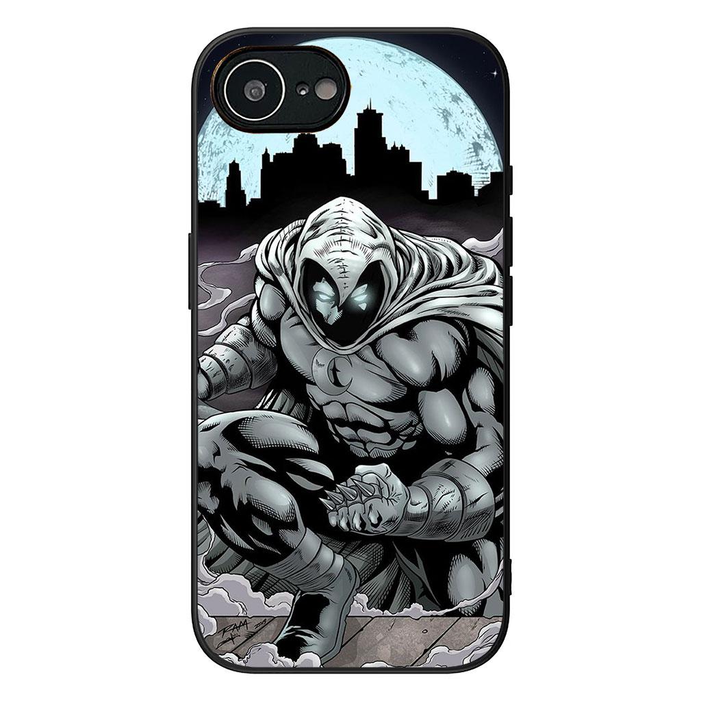 Чехол для телефона Marc Spector Marvel Moon Knight для Apple iPhone 16 15 14 11 Pro Max 7 8 Plus SE2 SE3 SE 2022 2020