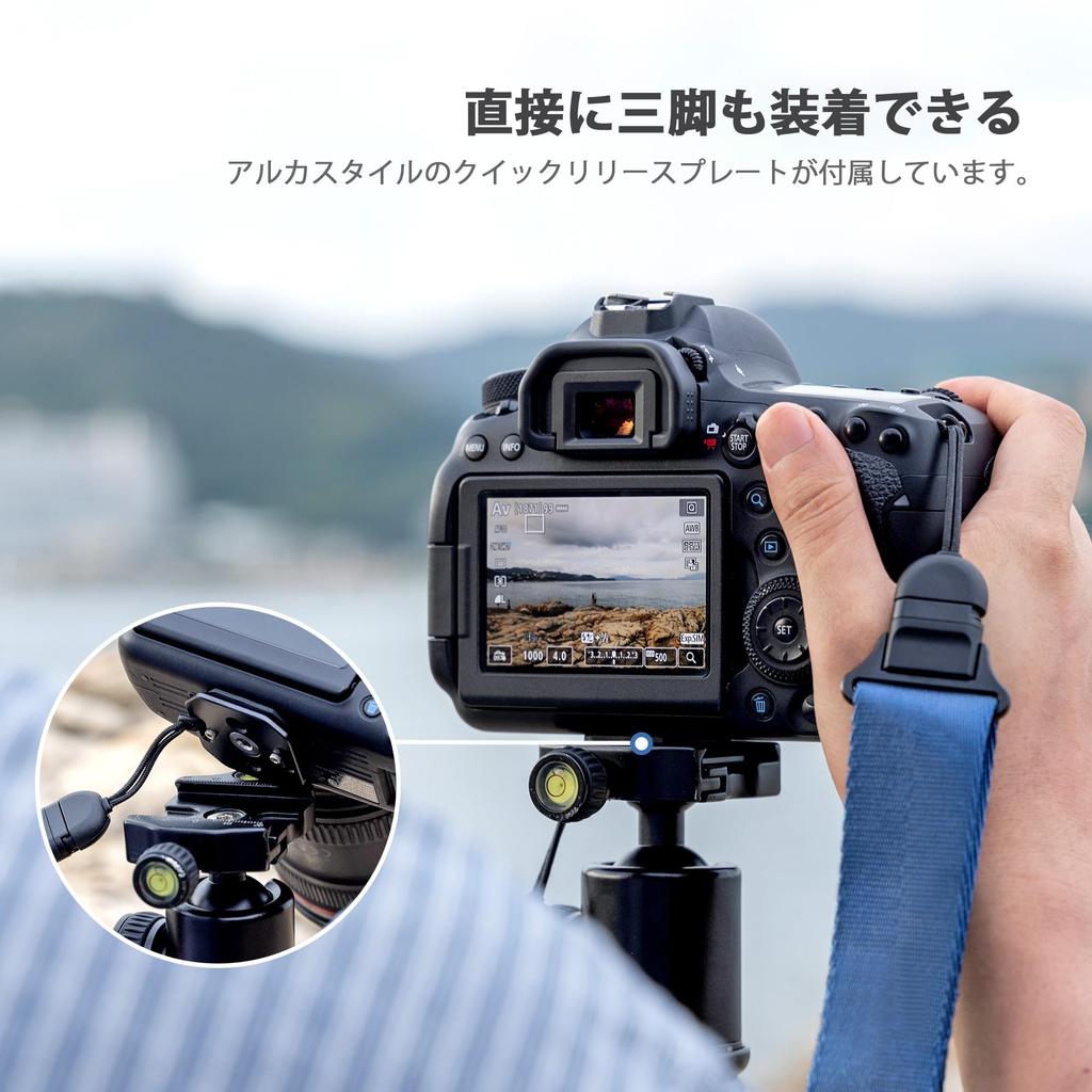 JJC Camera Neck Strap with Adjustable Strap for Drop Compatible with Leica Q3 Sony Panasonic Nikon COOLPIX Z50 Z6 Canon EOS R R6 Mark and R10