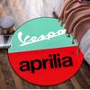 1 шт. Круглый ковер с принтом Aprilia racing - Декор для дома Ковер для гостиной Спальни Напольное покрытие Коврик для зоны компьютерного кресла
