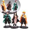 Набор фигурок Demon Slayer Kimetsu No Yaiba с Мицури, Муичиро, Тенгеном, Кёдзюро, Обанаем, Канао, Санеми. Декоративные коллекционные украшения