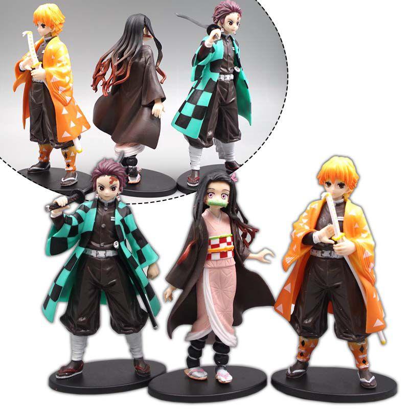 Набор фигурок Demon Slayer Kimetsu No Yaiba с Мицури, Муичиро, Тенгеном, Кёдзюро, Обанаем, Канао, Санеми. Декоративные коллекционные украшения