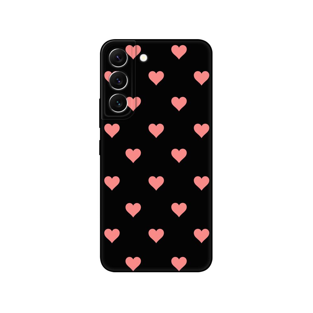 Для Samsung Galaxy S22 | С22+ | Чехол S22 Ultra 5G для Samsung S22 Plus, задняя крышка для телефона, черный чехол из ТПУ, розовый, космический автомобиль в стиле аниме