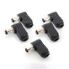 5.5x2.1 мм DC адаптер питания Jack Plug 5.5*2.1 мм разъем L-образный Male 90 Прямоугольный одинарный адаптер шнур