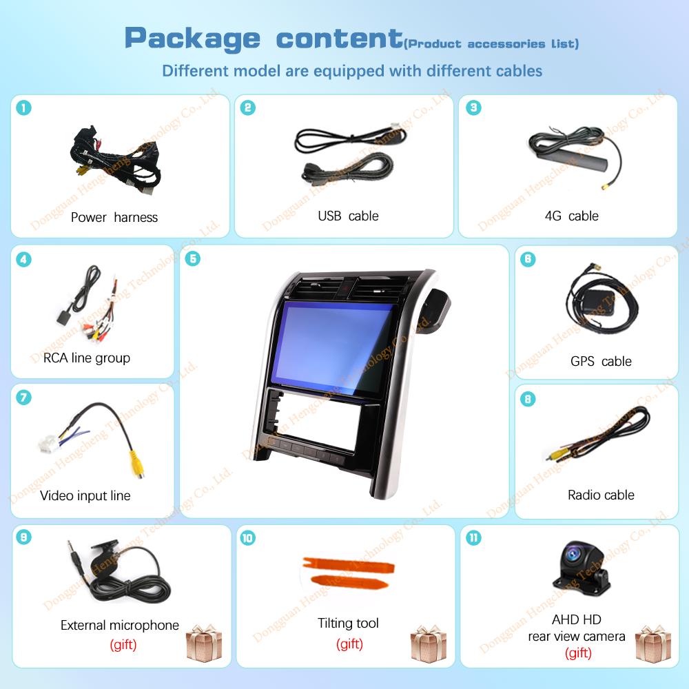 13.3" For Land Rover Discovery 3 LR3 2004-2009 GPS Navigation Car Multimedia Player  Android12 8Core 8+128G CarPlay 4G 360Camera