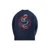 Kith Ss24 Year Of The Dragon Series Dragon Embroidery Crewneck Sweatshirt Unisex Sweatshirt Deep-Blue KHT030119-413