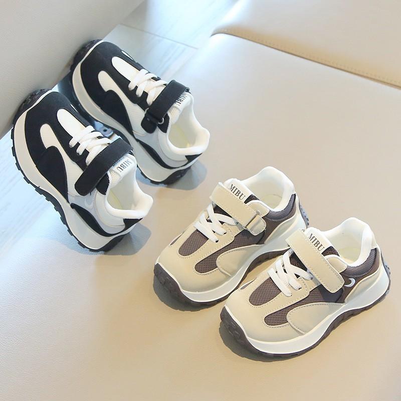 Toddler Soft Sole Sneakers Boys Girls Ages 1-6 Years Lightweight Anti-Slip Casual Shoes With Hook Loop Closure