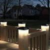 Square Outdoor Decorative Post Cap Light LED Lighting Outdoor Garden Lamp  Garden Decoration