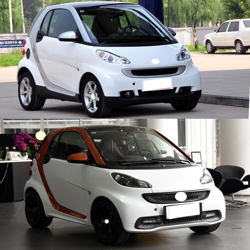 Для Benz Smart Fortwo W451 2009-2015 Крышка фары Корпус фары Прозрачный плафон Замена оригинального стеклянного плафона