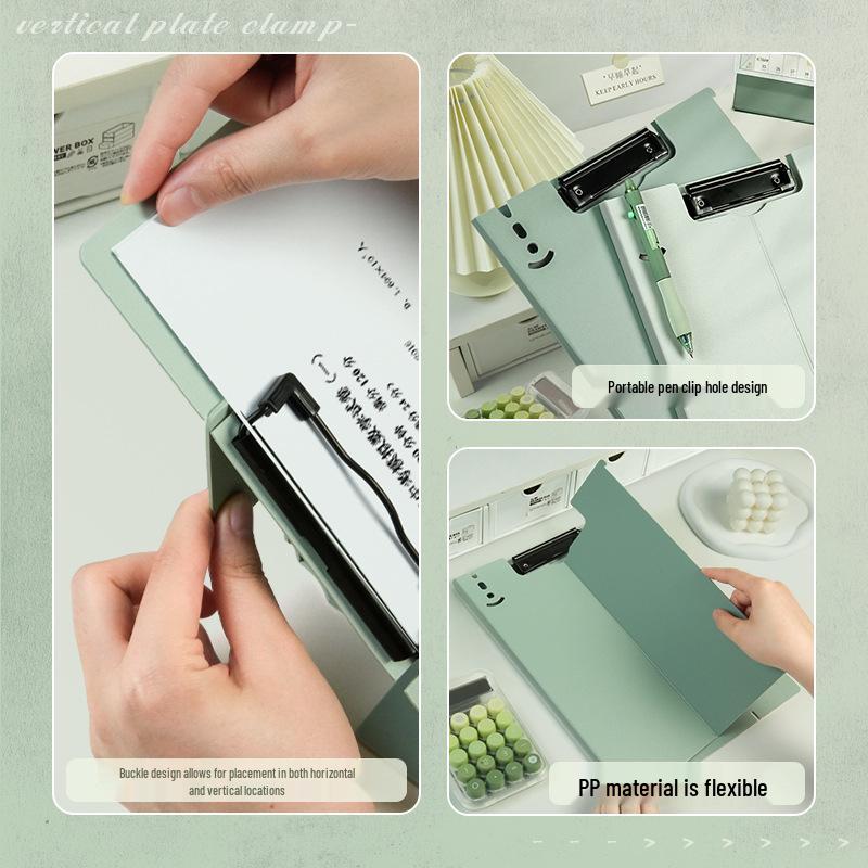 A4 Stand-Up Multifunction Clipboard & Document Storage Folder
