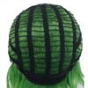 HAIRJOY Synthetic Hair Green Cosplay Wig  Fluffy Short  Curly Anime Hollowen Wigs for Women Men