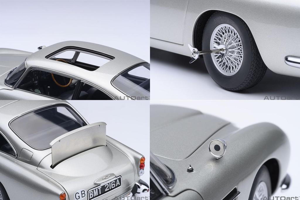 AUTOart Aston Martin DB5 Bond Car Complete Product 70296 1/18 "007/Goldfinger"