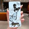 Case For Motorola Moto Z4 Play Coque Flower Butterfly Protective Casing Moto Z4 Play Transparent Soft Silicone TPU Phone Cover