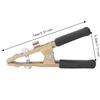 260A Current Rating Earth Wire Clamp Black Welding Ground Clamp  For Gas Shielded Welding