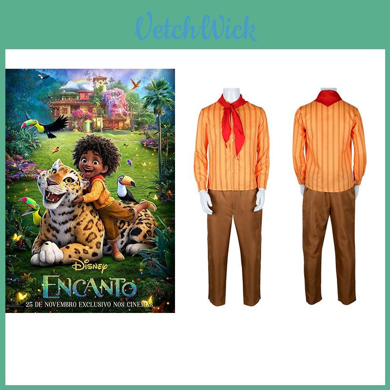 Encanto Antonio Costume Boys Shirt Pants Set Perfect Halloween Costume For Kids