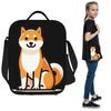 Shiba Inu Comprehensive Guide Insulated Lunch Bag for Women Office Cooler Thermal Food Box Tote Leakproof Lunch Boxes Container