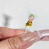 6 шт. Модель Фруктового Леденца Декорация 1:12 Кукольный домик Миниатюрные конфеты DIY Аксессуары Кухонная еда и Игрушки для игры Фотоаксессуары
