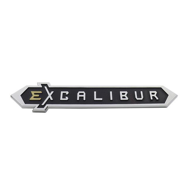 60th Anniversary Grand Touring Gts S Black White Edition Excalibur Fender Багажник Задняя наклейка Эмблема Значок Наклейка для Land Cruiser - Эмблемы -