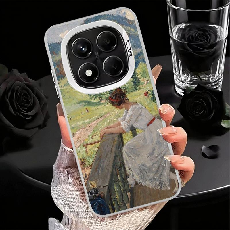 Claude Monet Oil Painting Soft Phone Case for Xiaomi Redmi Note 13 14 15 Pro Plus 12S 12 11S 11 11T 10S 10 Shockproof Cover Back