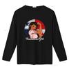 Panama Flag Panamanian Girl T Shirt vintage Washed Casual Soft designer clothes Top For Everyday Wear Versatile Slightly