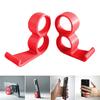 Finger Ring Phone Holder Heavy Duty Plastic Mobile Phone Grip Holder Universal Handheld Desktop Cellphone Support Stand Bracket