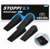 STOPPIX Door Stopper Wedge Rubber Wedge Window Stopper Window Wedge Non-slip [4 Pieces]