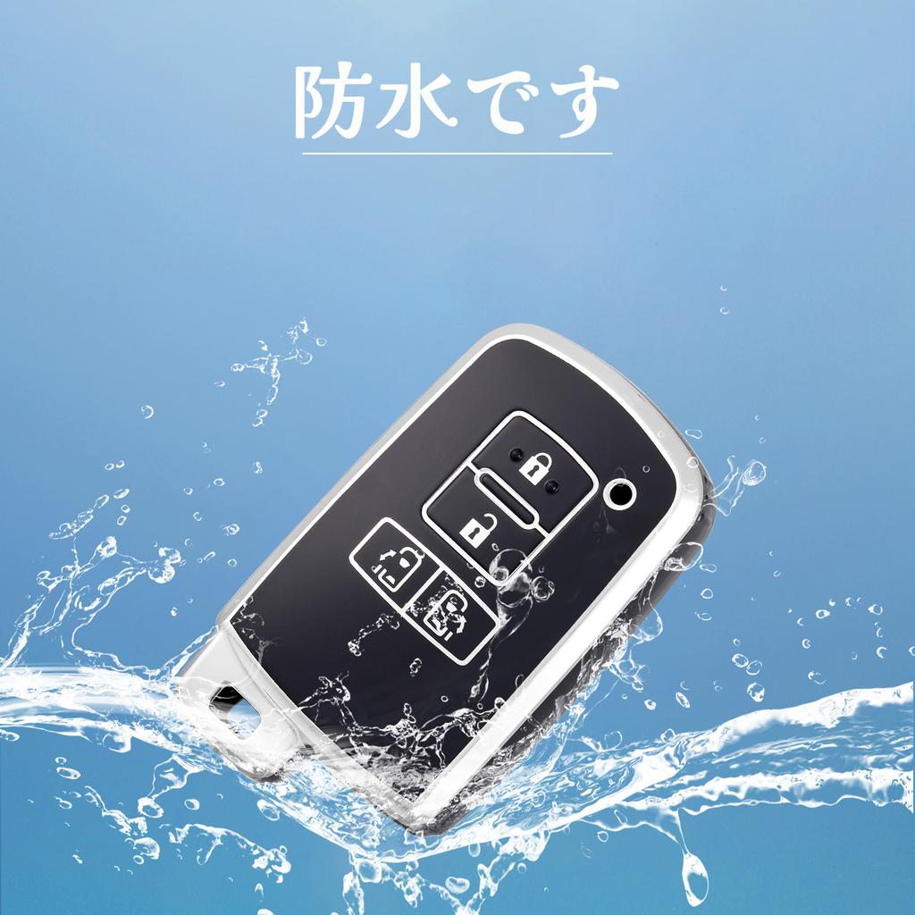 Чехлы из ТПУ для автомобильных ключей Toyota Alpard Vellfire HV Noah Voxy Esquire Sienta, 4 кнопки, Защитный чехол для умного брелока