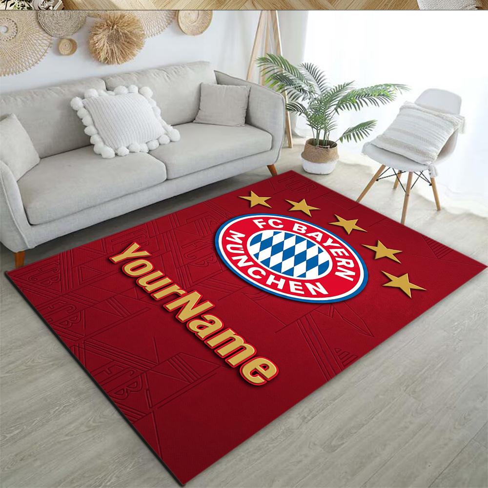 Eintracht Frankfurt Customize Your Name Carpet Design For Living Rooms Foyer Outdoor Game Room Antislip Carpet Office Home Decor Wedding Party Gift