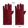 Fashion Drive Lady Girl Dot Gloves Sun Protection Wrist Gloves & Mittens Full Finger Mittens