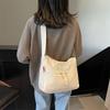 Сумка женская большой вместимости новая модная на плечо простая повседневная сумка через плечо студенческая сумка-тоут