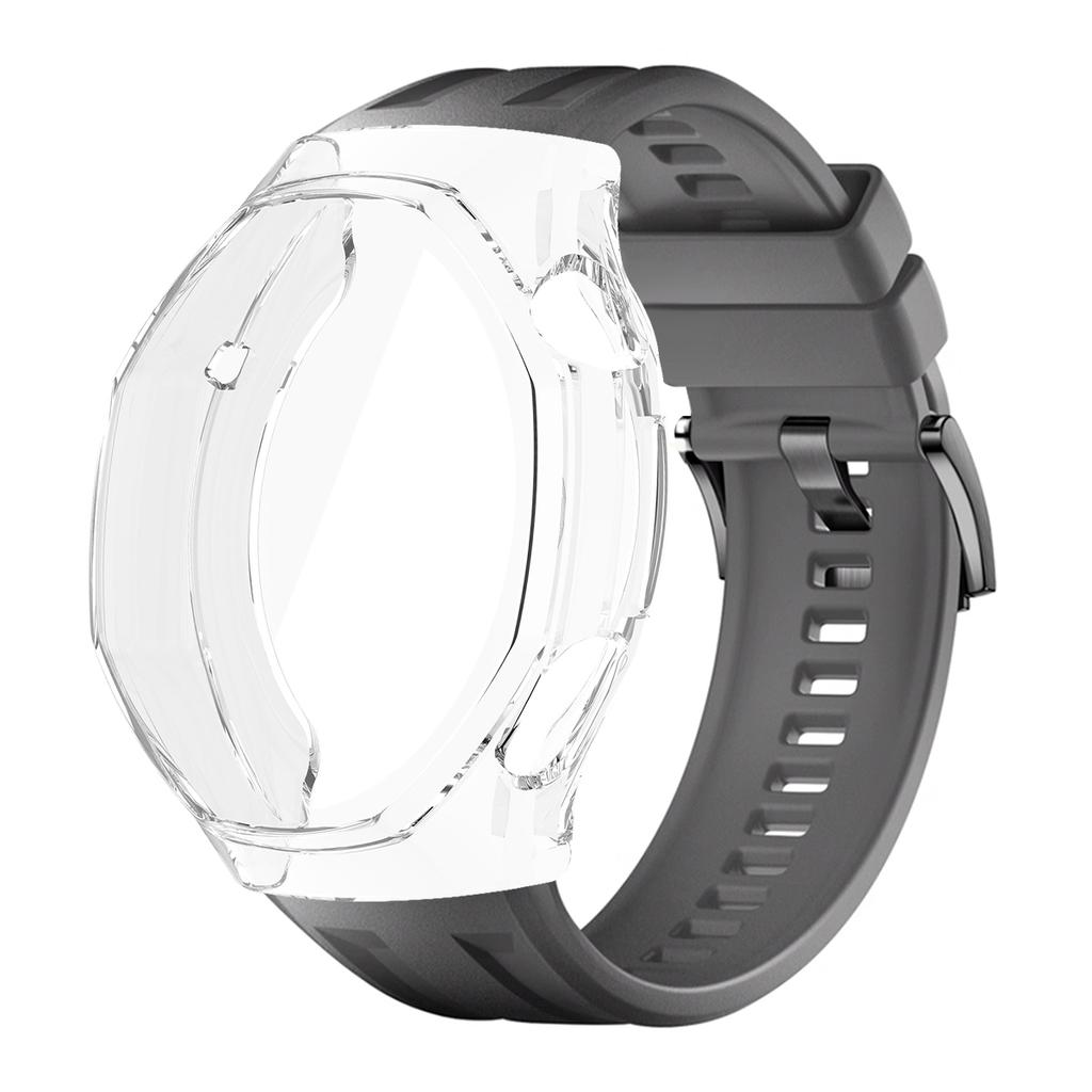Чехол из ТПУ + Силиконовый ремешок для Huawei Watch GT6 Pro 46 мм Всесторонний защитный чехол-оболочка для экрана Спортивный ремешок Браслет