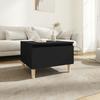 819502 vidaXL Side Table Black 50x46x35 Cm Engineered Wood
